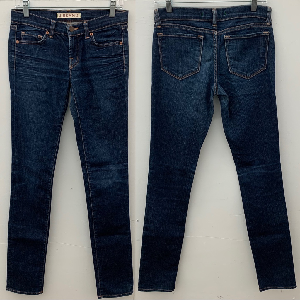 J Brand Pencil Leg Jeans 912 Ink Size 25x33